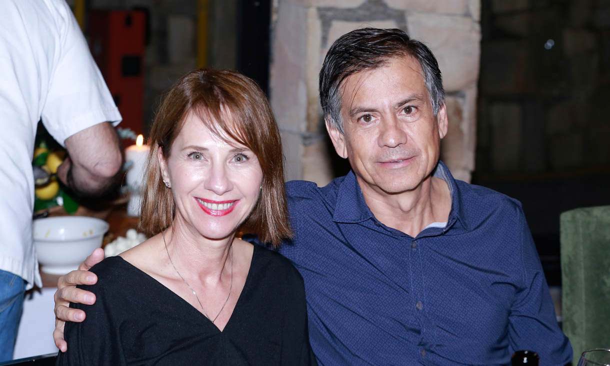 Claudia Rubio y Edgar Escalante
