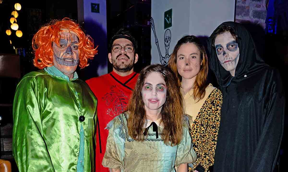 Santiago Guzmán, Uriel Vivanco, Andrea, Santiago y Adriana Guzmán (Fotos: Manuel Salgado)