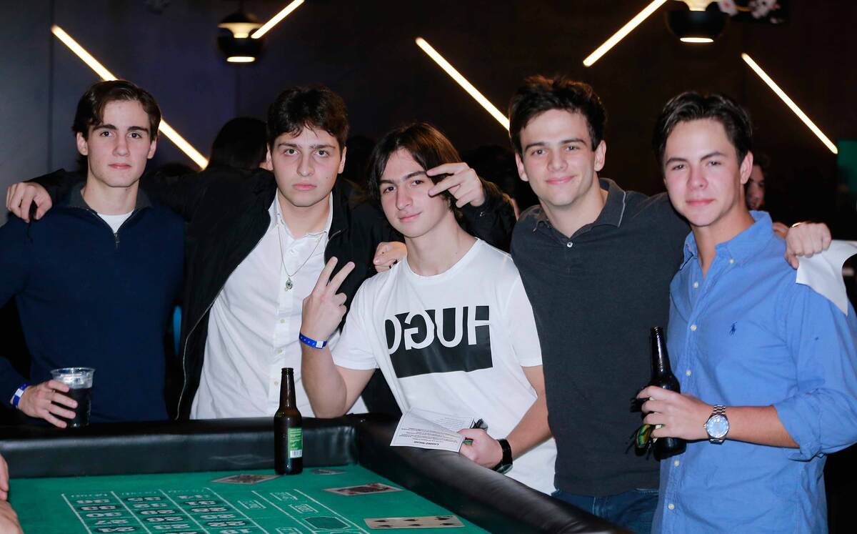 Darío Betanzo, Roco Villalbilla, Eduardo Cantú, Joaquín Garza y Diego De la Garza