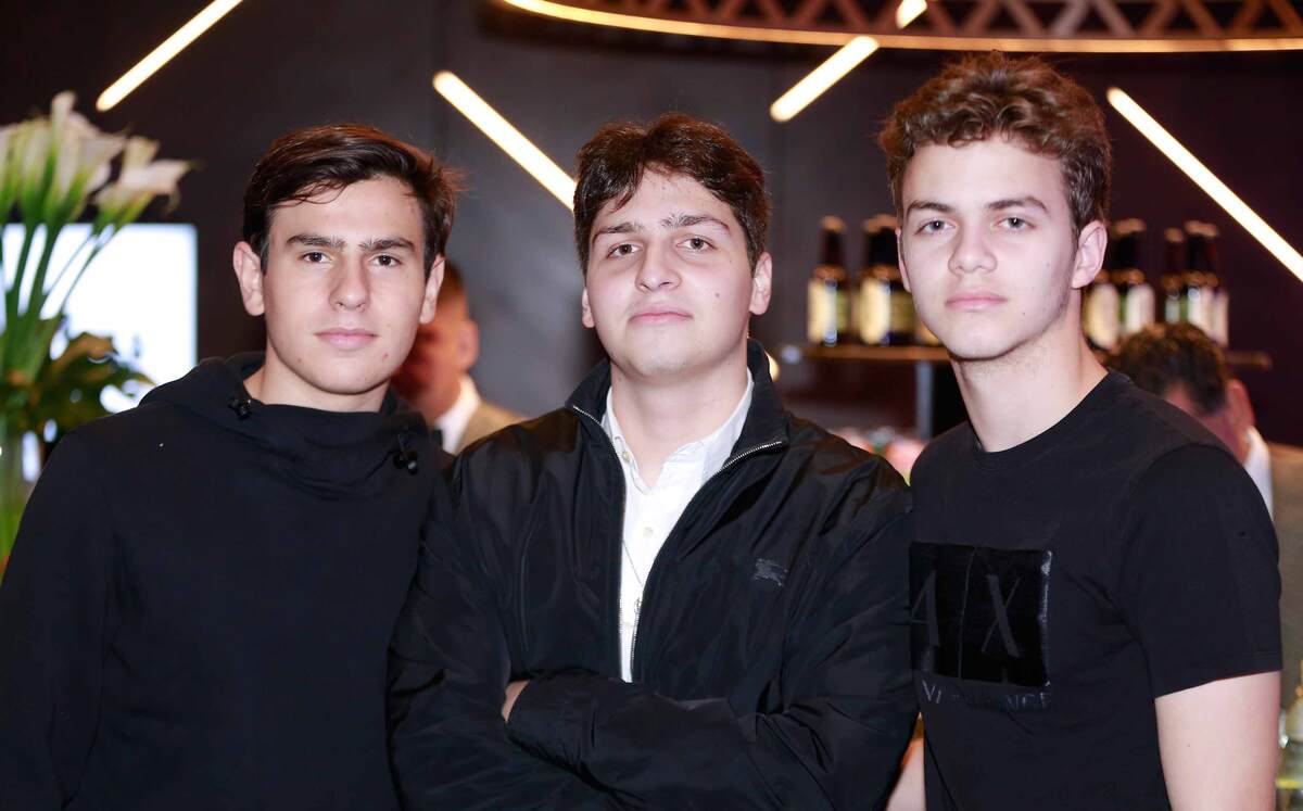Diego Lobo, Roco Villalbilla y Emilio Garza