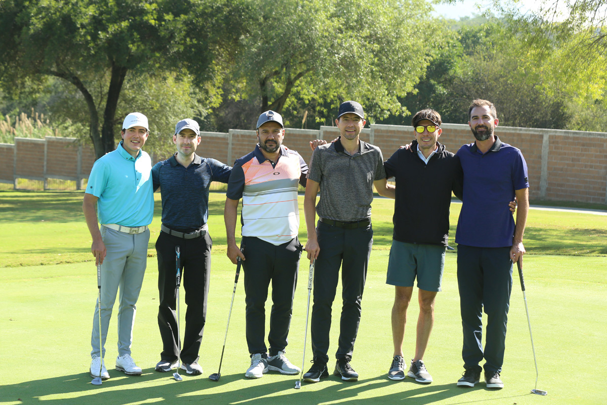 Eduardo Carrete, Eugenio Morales, Juan Pablo Benavides, David Canavati, Edy Ramírez y Bernardo Jiménez