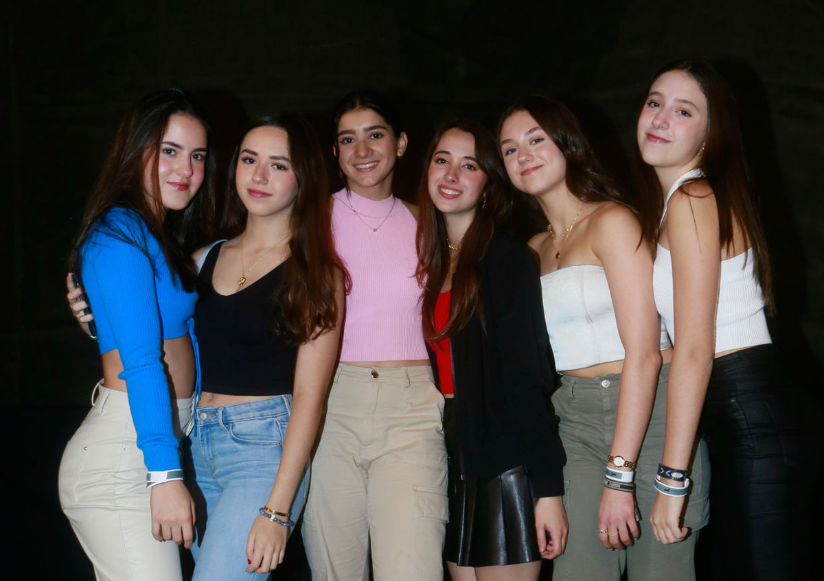 Emma Limón, Viviana Pérez Maldonado, Alicia Múzquiz, Eugenia Cueva, Marcela Calderón y Balbina Montemayor