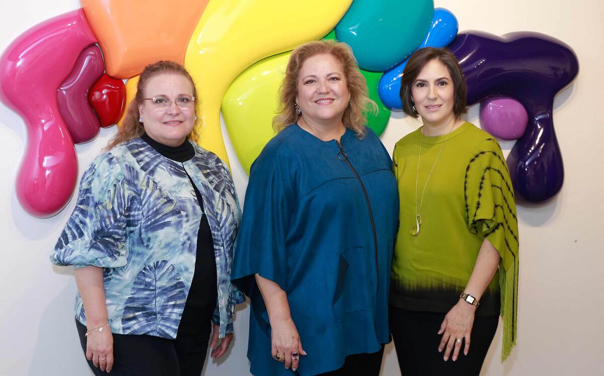 Enriqueta Santos, Maru Santos y Mónica Posadas