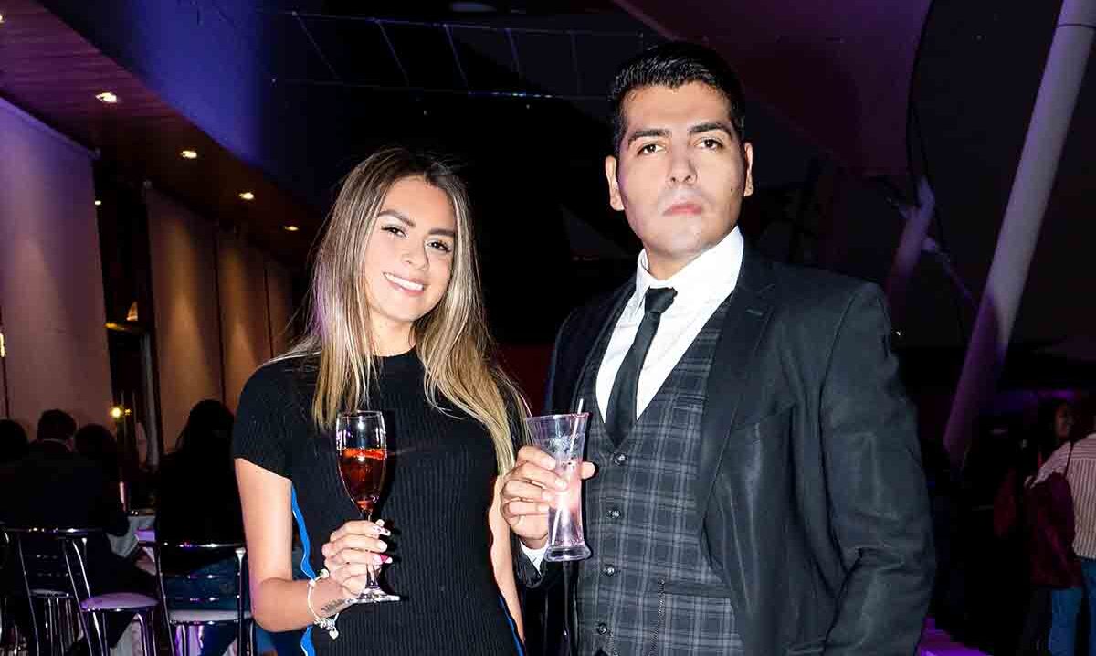 Salma Barrientos y Salim Mena