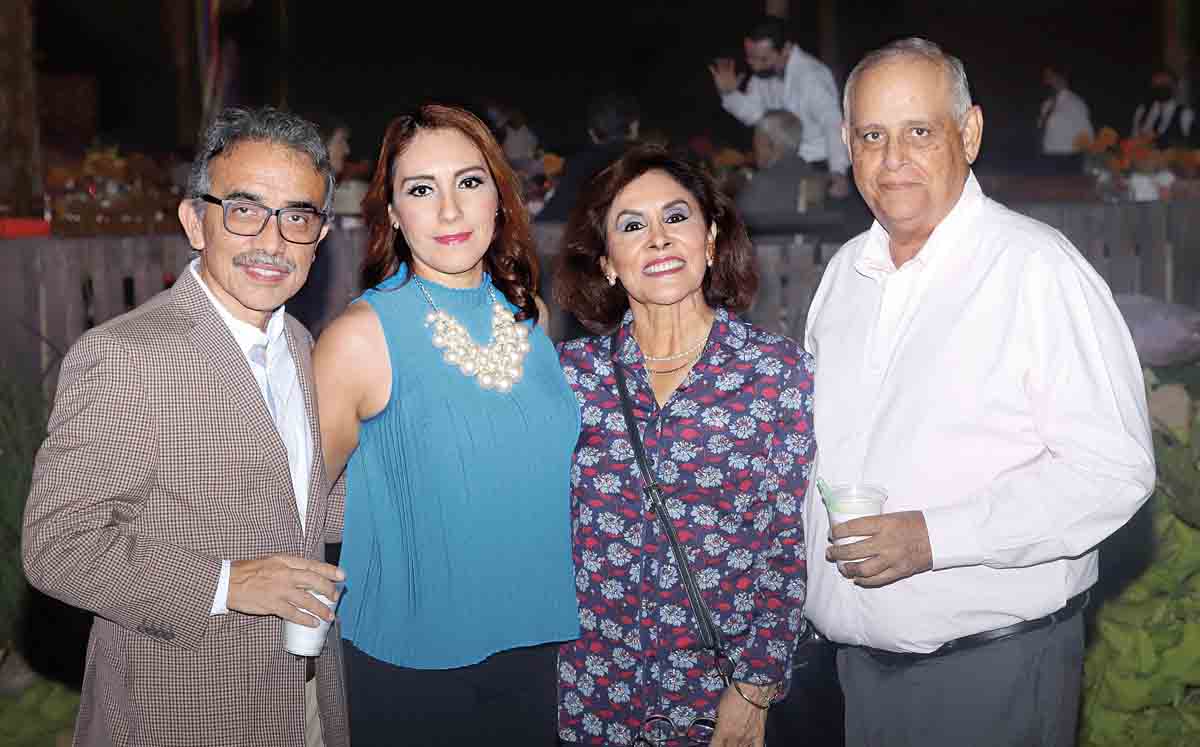 Raúl Gómez, Edith Reyes, Silvia de Melo y Manuel Melo / Foto: Dennis Hernández