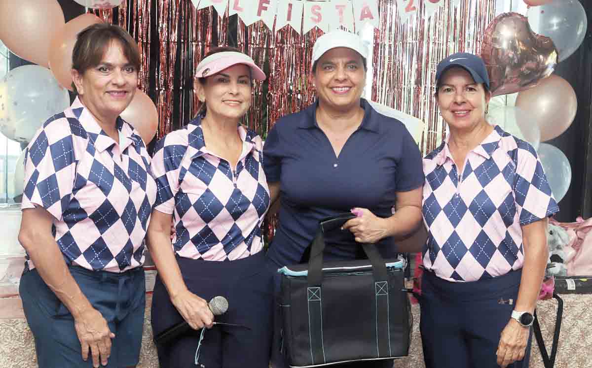 Liz Manzur, Silvia Corripio, Neno Schekaiban y Maru López / Foto: Dennis Hernández
