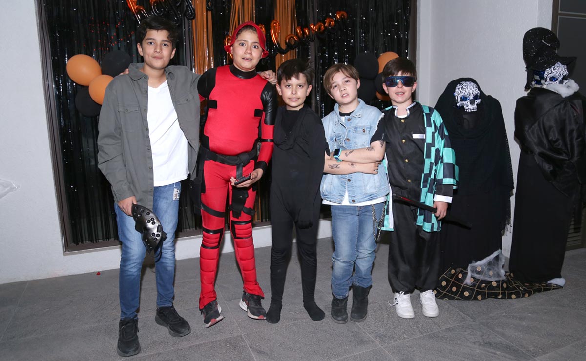 Francisco, Franco, Mateo, Alex y Fede