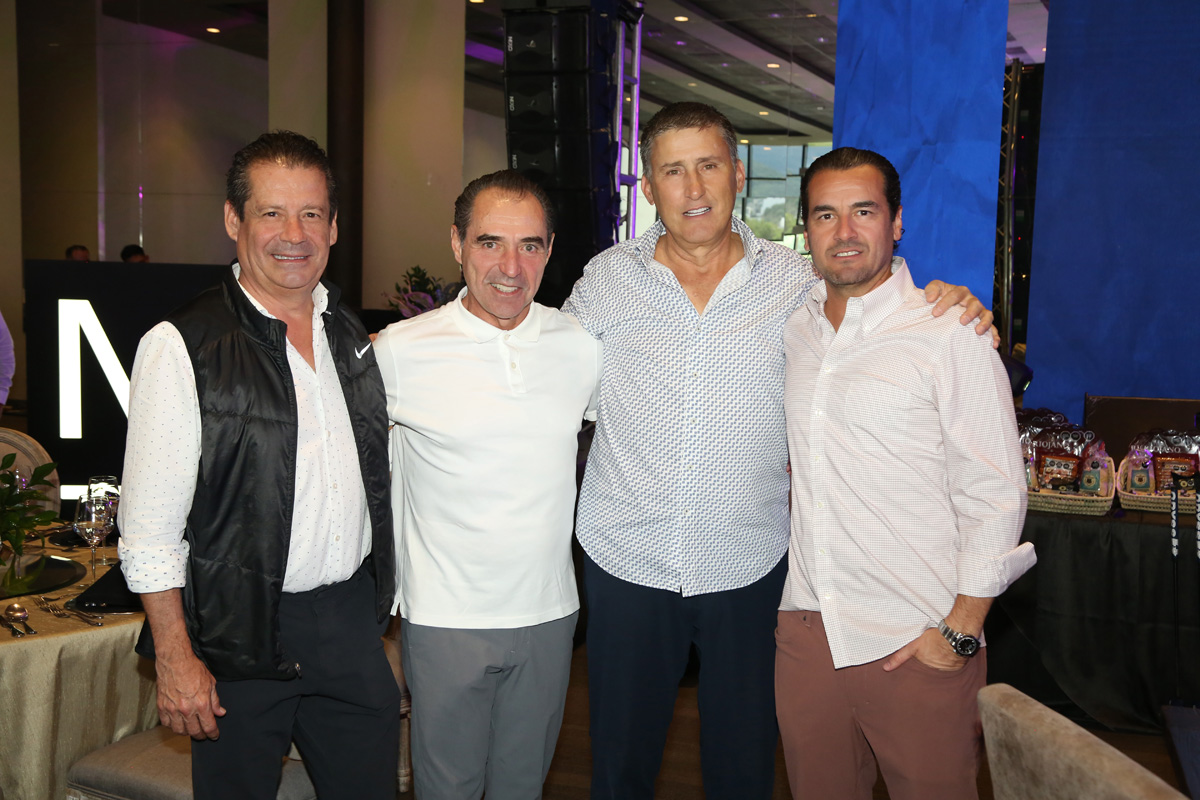 Hugo Chapa, Alejandro González, Julio Meyer y Alberto Villarreal