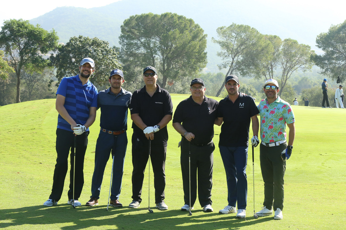 Jesús Gallegos, Fernando López, Eduardo Nahas, Roberto Dávila, Pepe Elizalde y Carlos Hernández