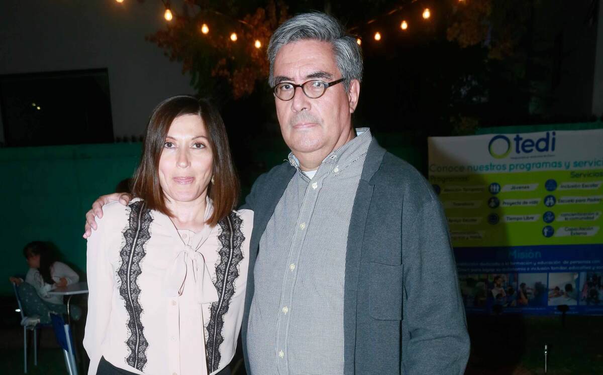 Lorena Sánchez de Barragán y Rodlolfo Barragán