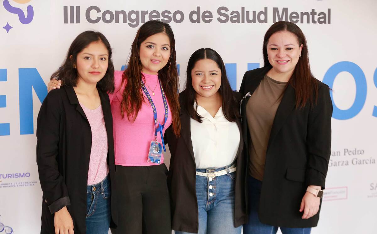 Mariana Reyes, Ana Argueta, Madeline Aguilar y Nallely Gonzalez
