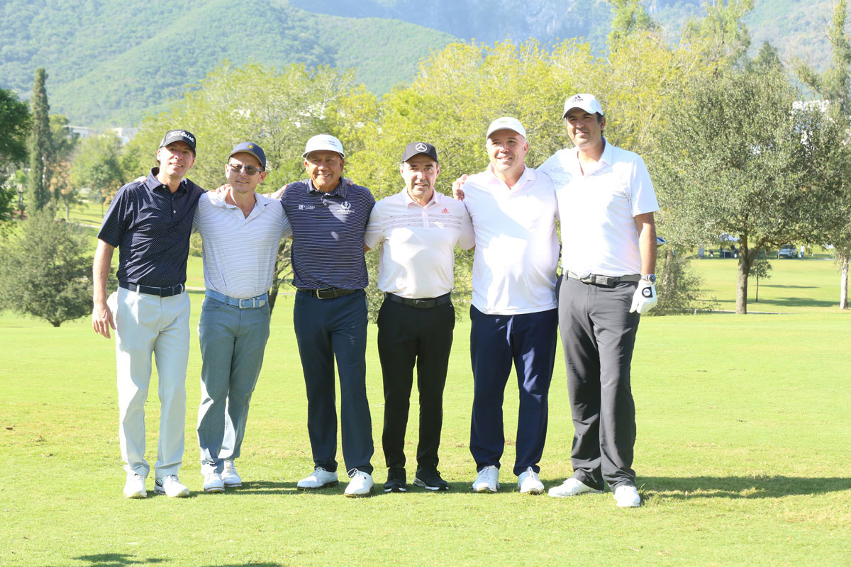 Morice Zablah, Francisco González, Esteban Toledo,  Alejandro González, Bernardo Bichara y Pepe Miguel