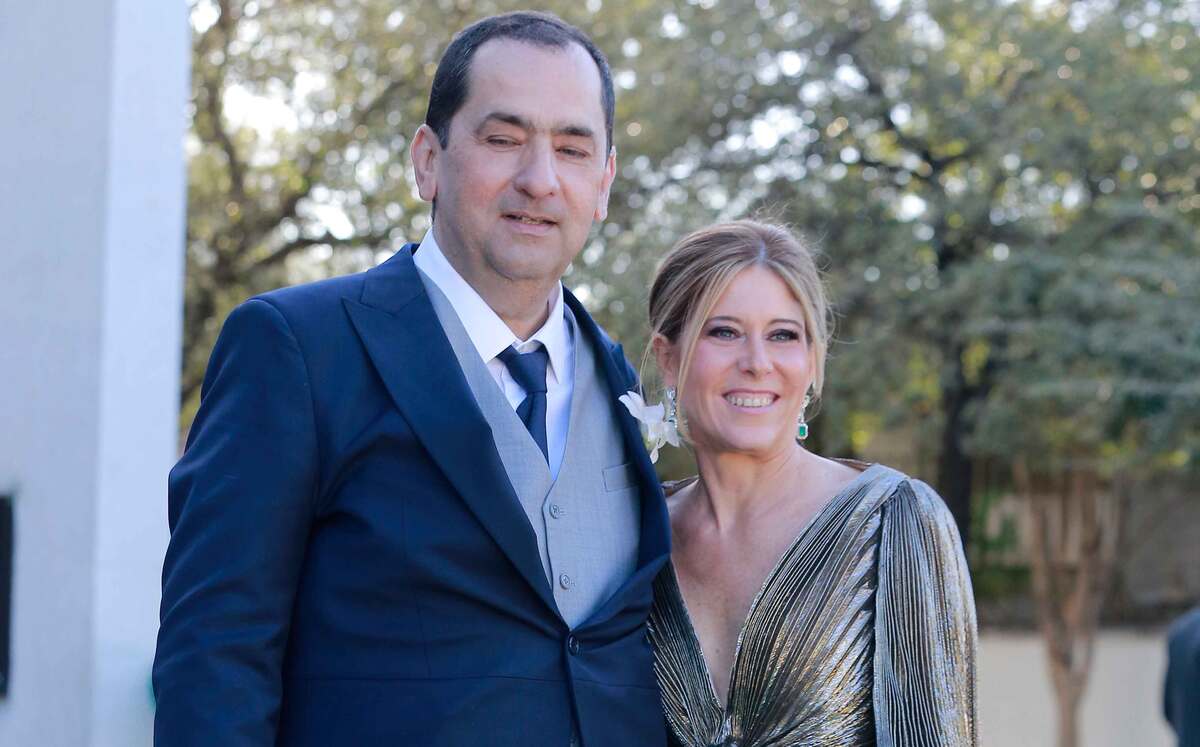 Papás de la novia. Alberto Náder y Cristina Sada de Náder