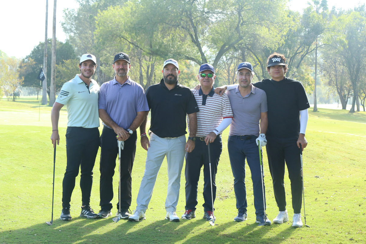 Sebastián Vázquez, Víctor Gutiérrez, Claudio Zambrano, Óscar Tijerina, Gabo Elizondo y Goyo Martínez