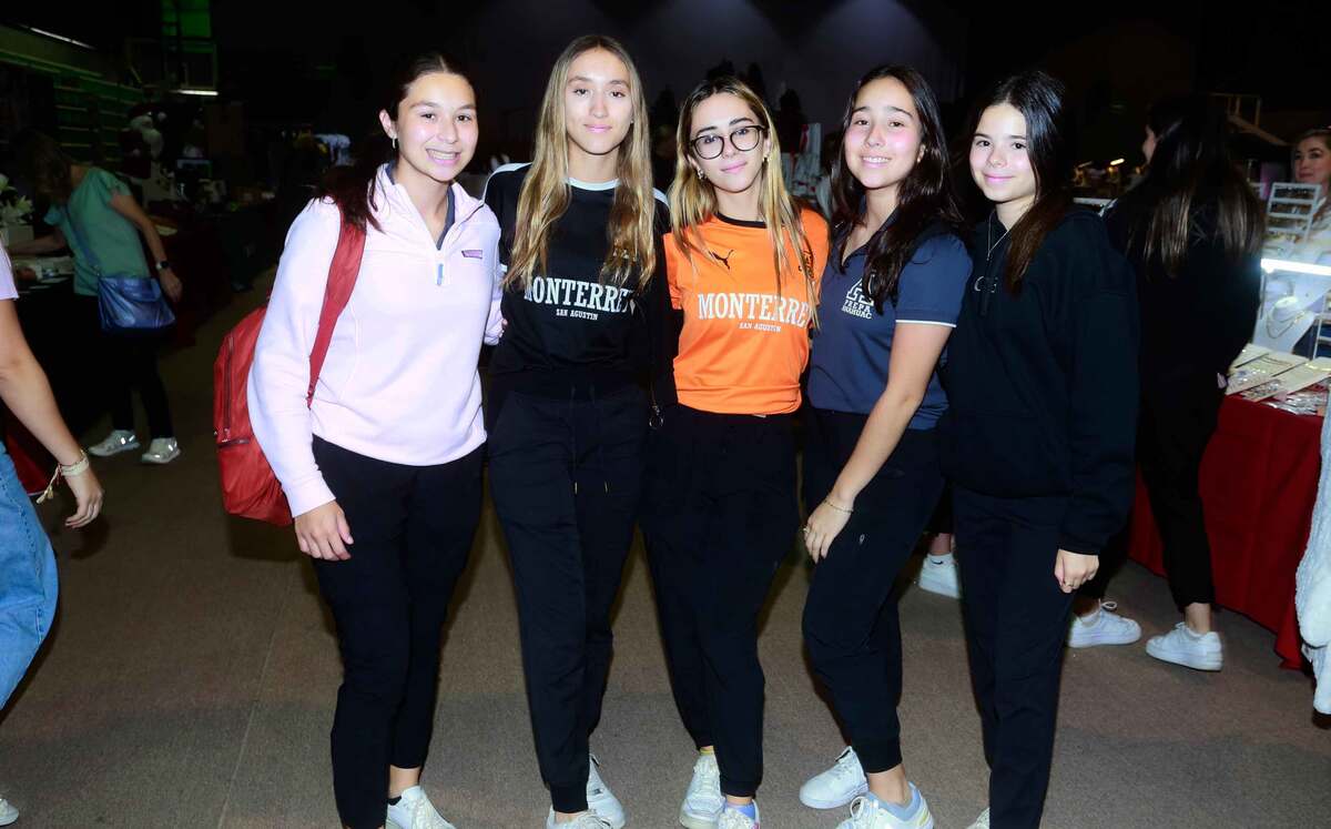 Sofía Alanís, Alana Veiga, Majo Mateo, Ana Sofía González y Camila Gámez