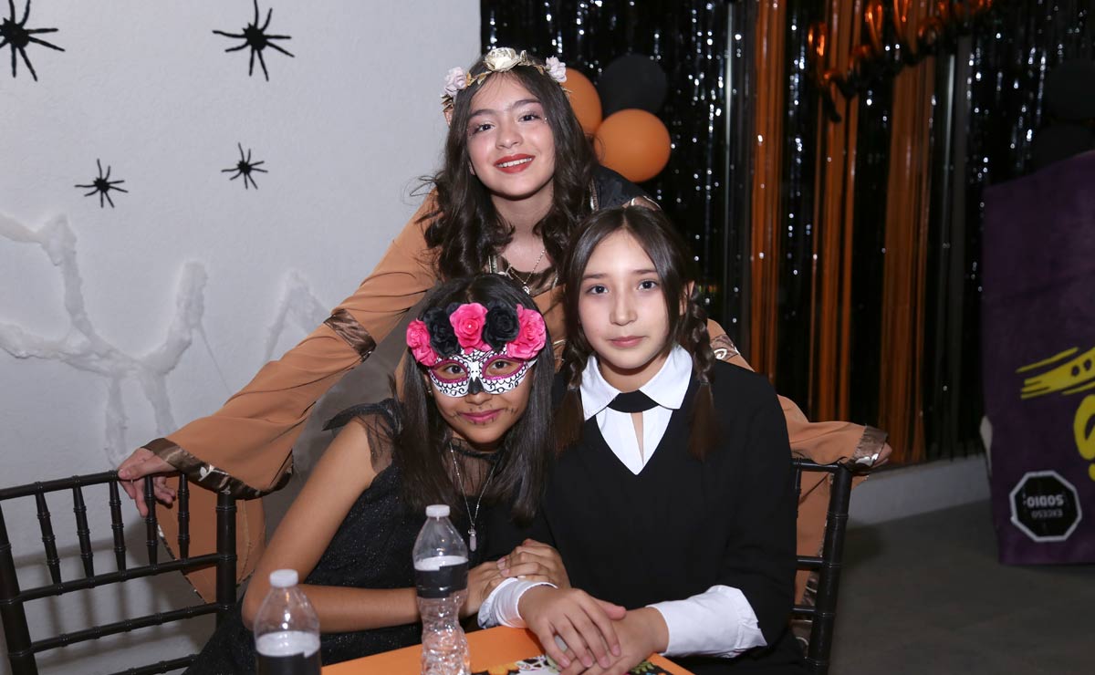 Valeria, Andrea y Natalia