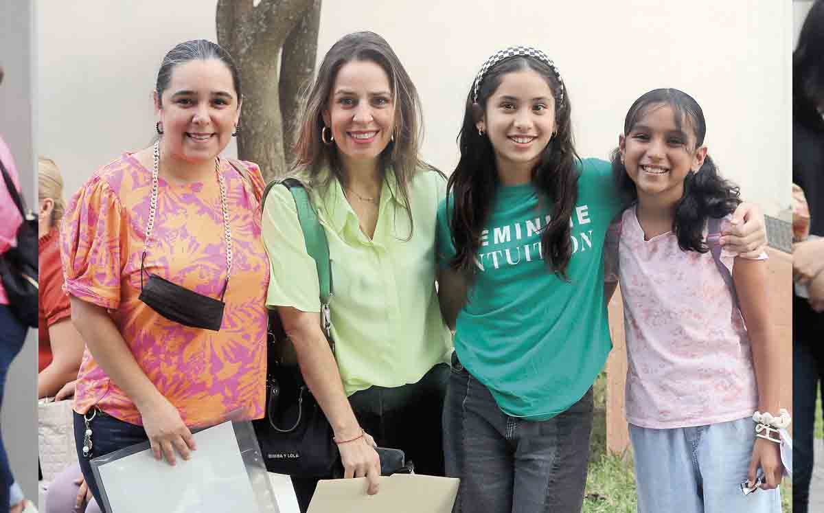 Vanessa Lara, Dunia Maron, Ana González y Jimena Meza / Fotos: Dennis Hernández