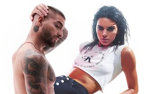 Maluma y Kendall Jenner: Así fue su campaña hot para Calvin Klein (Foto: Instagram)