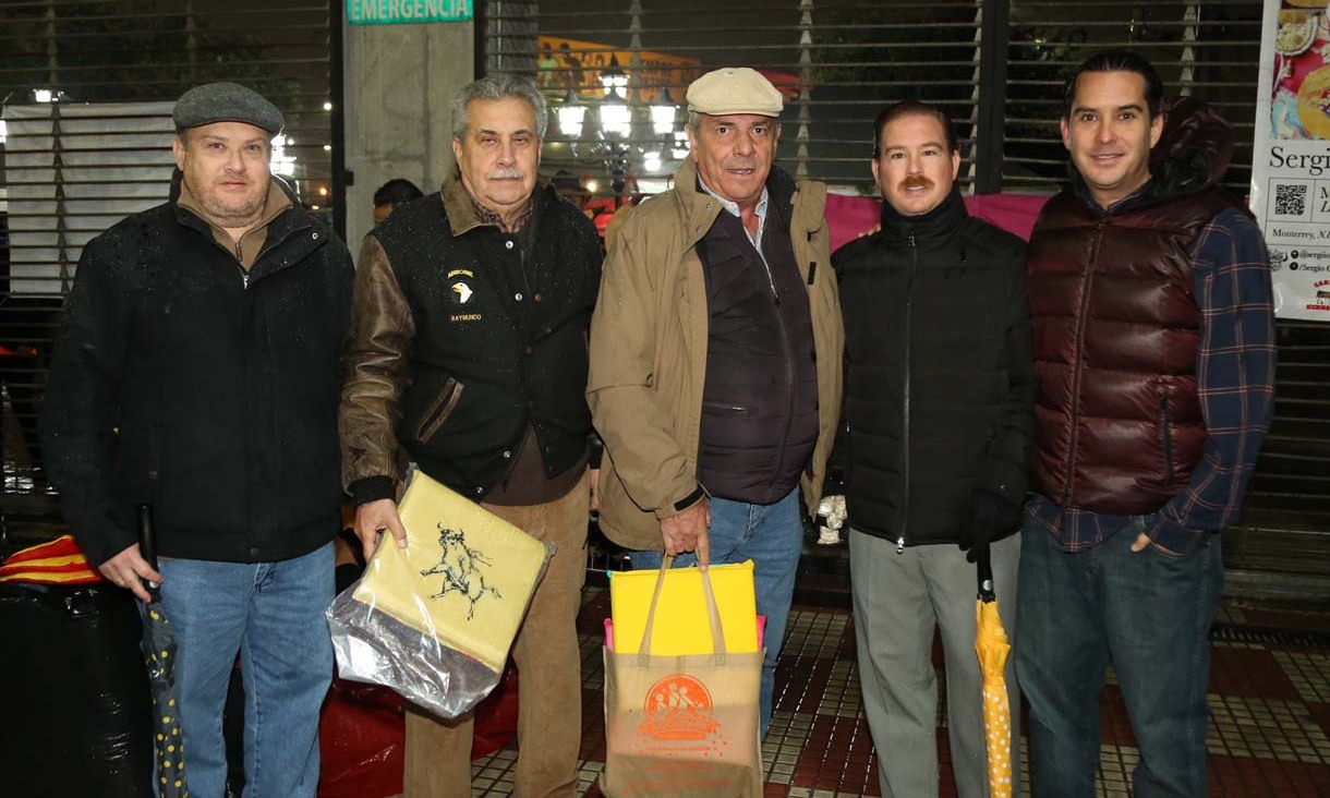 Raymundo Sánchez, Raymundo Sánchez, Gustavo Sada, David Sánchez y Eugenio Sánchez