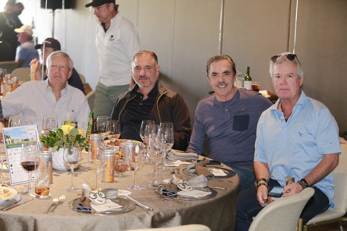 Alberto Bremer, César Isassi, Javier González y Carlos Sada