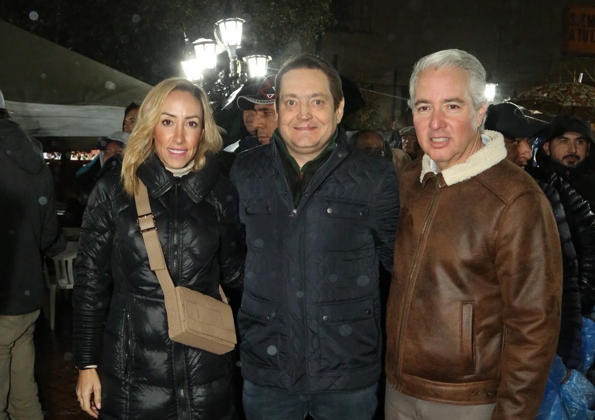 Carolina Palma de Elizondo, Jorge Morales y Ovidio Elizondo