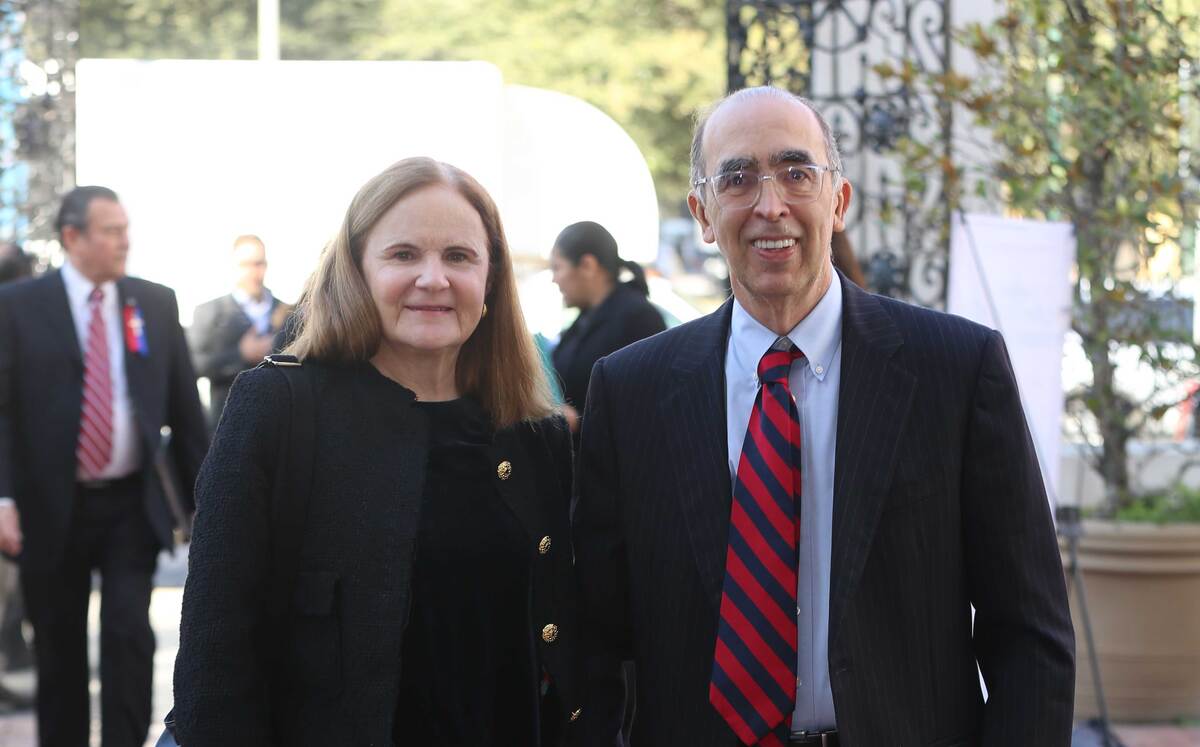 Celina Lankenau de Canales y Marcelo Canales