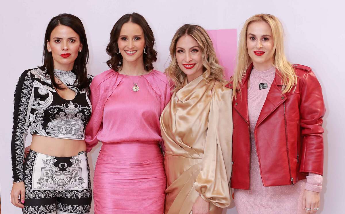 Claudia De la Torre, Gaby Beltrán de De la Garza, Vanessa Villarreal de Martínez y Raquel Rodríguez. Fotos: Daniel Saldívar