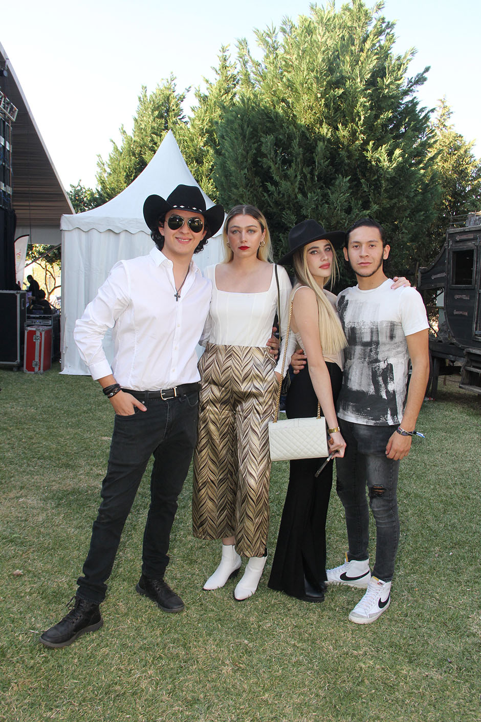 Emiliano Rocha, Claudia Torres, Astrid Morales y Carlos Rincón