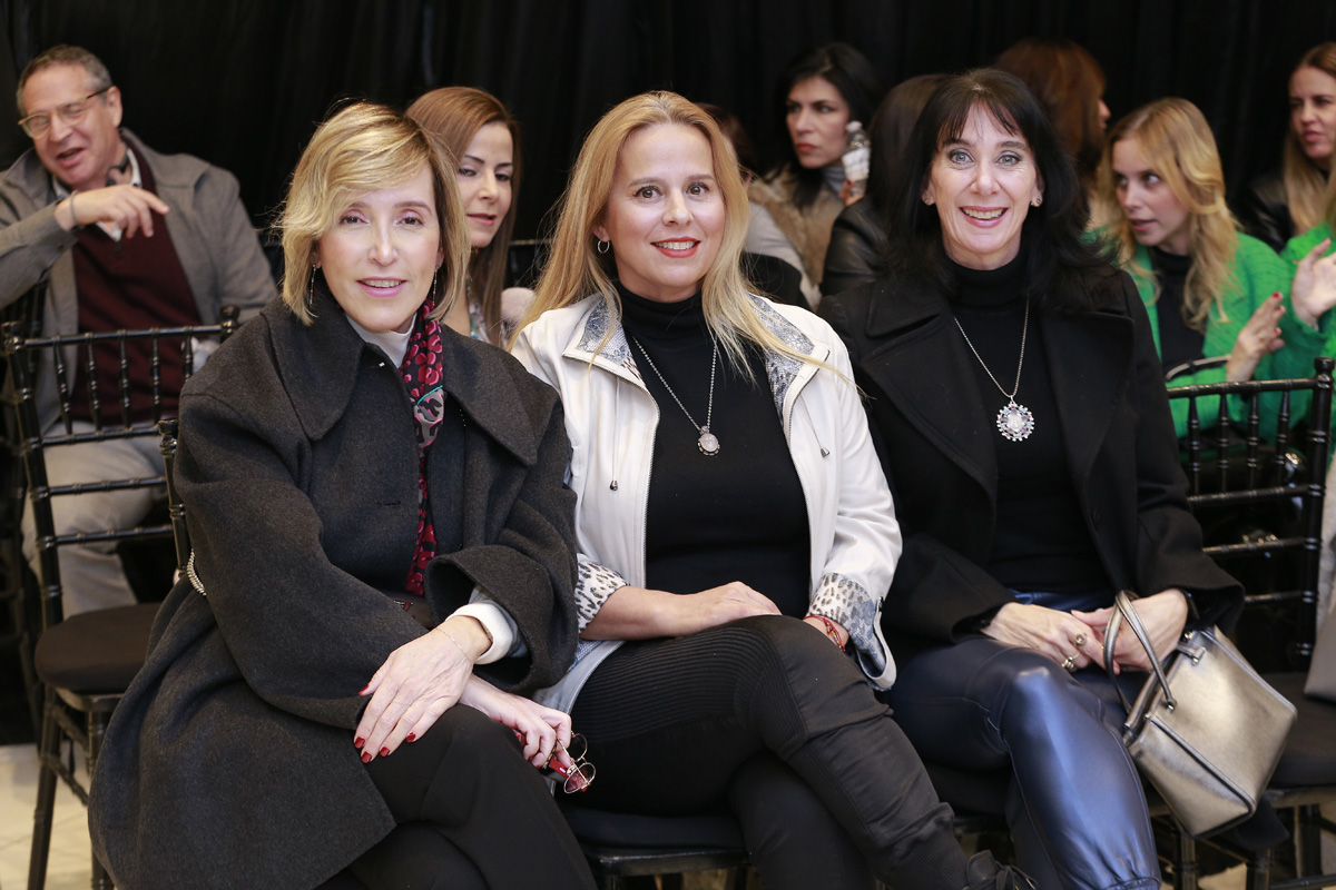 Eugenia López, Márgara Barbosa y Cristina Elizondo de Torres