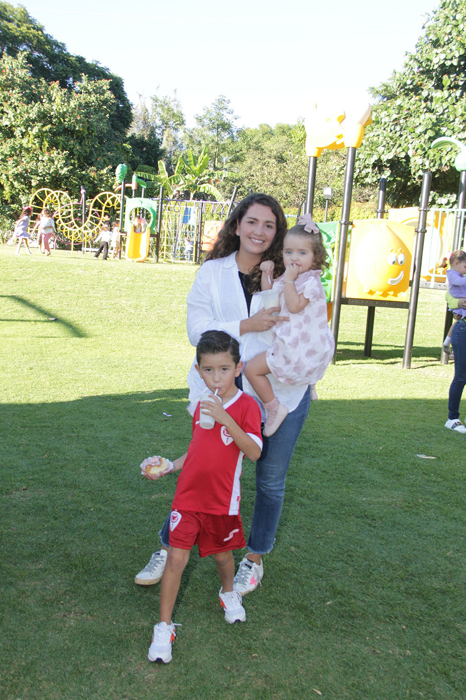 Florencia Richaud, Inés Gómez y Daniel Gómez