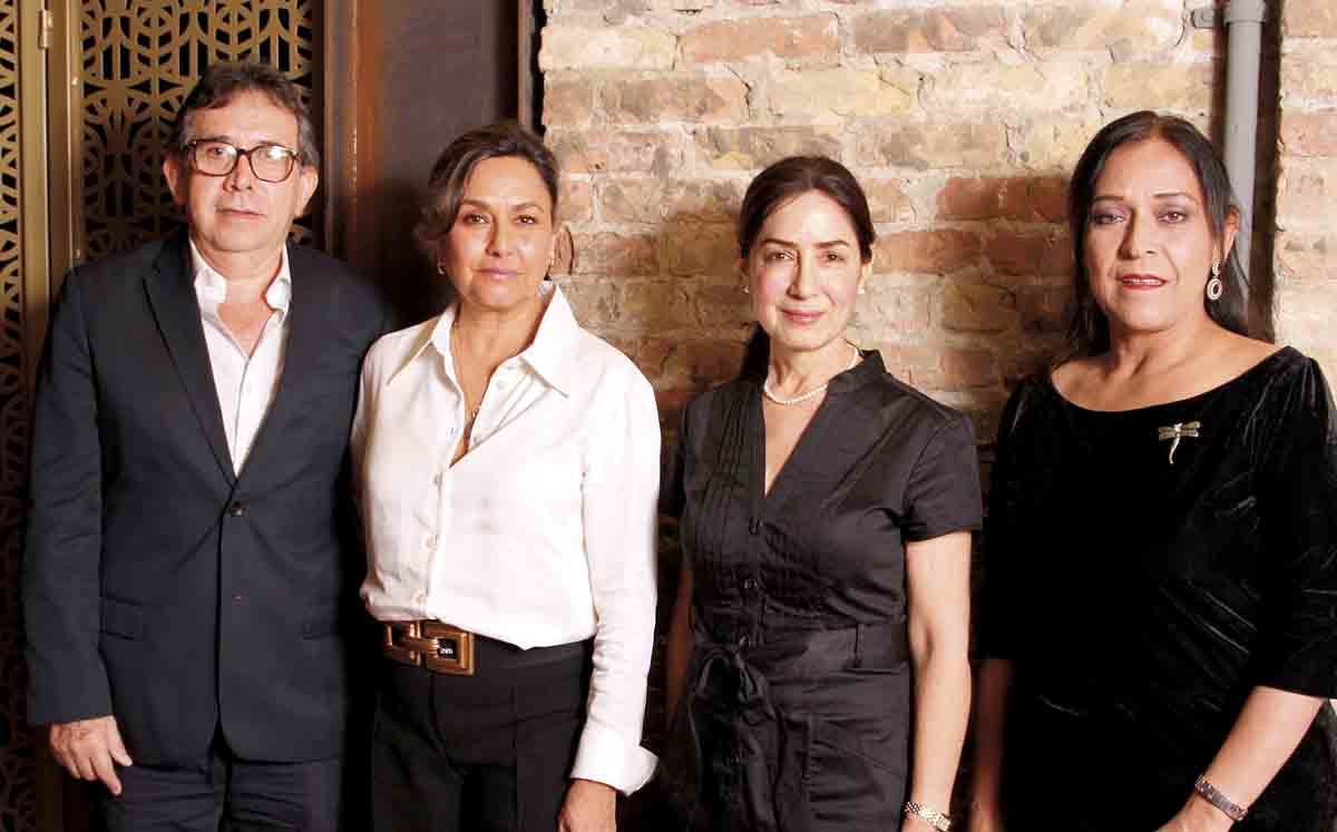 Arturo Calderón, Gabriela Sáenz, Iliana Zambrano y Luz María Patraca / Fotos: José Chang