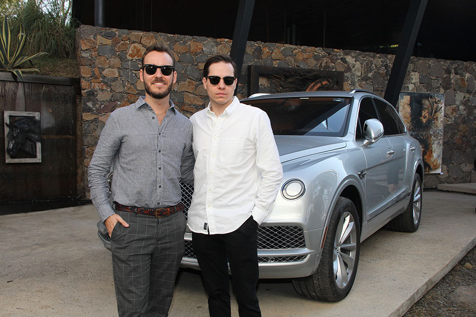 Jean Lachapelle y Marcos Gutiérrez.