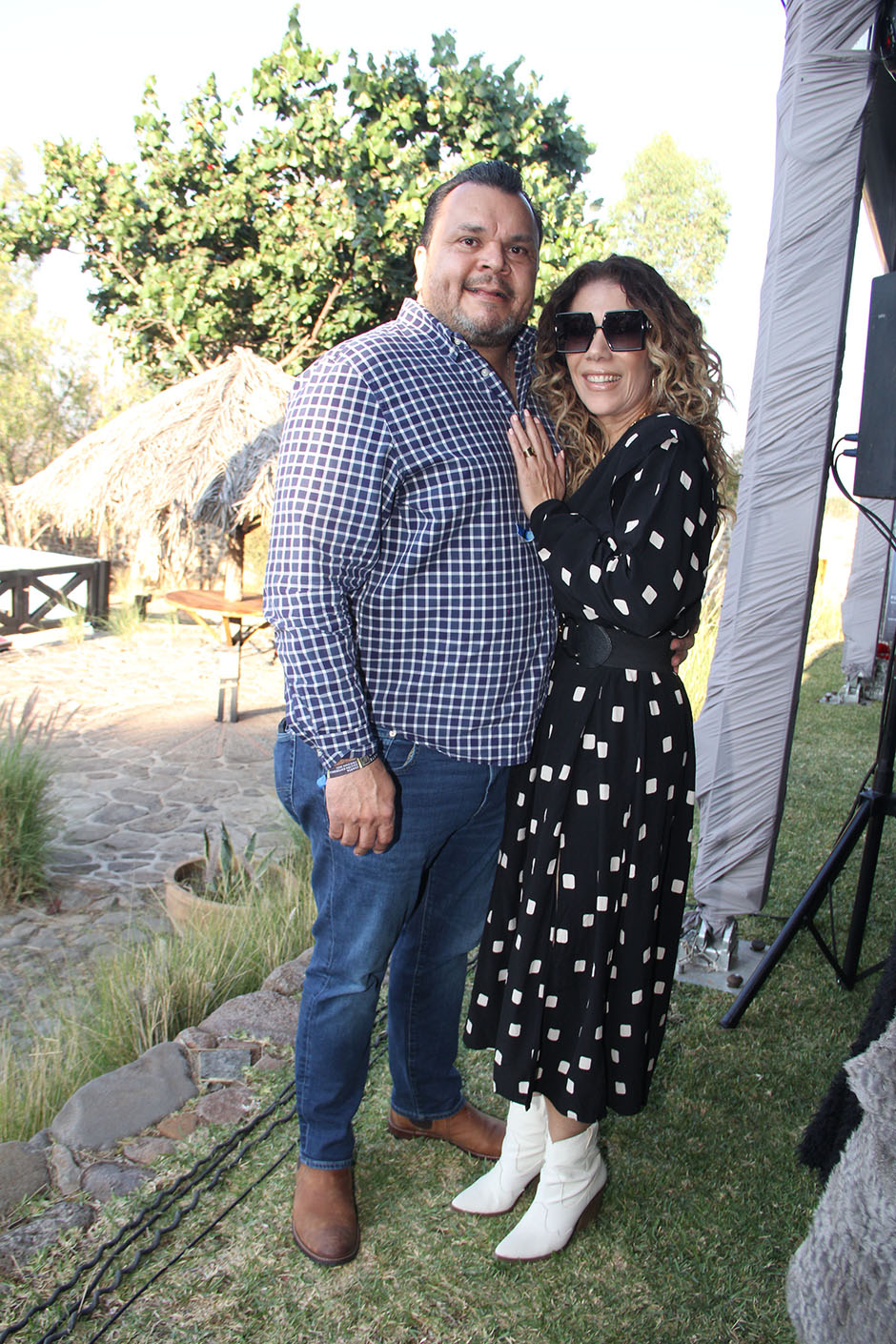 Martha Pérez y Miguel Ángel Lares