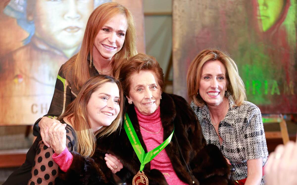 Mary Meyer, Any Meyer, María Guzmán de Meyer y Magaly Meyer