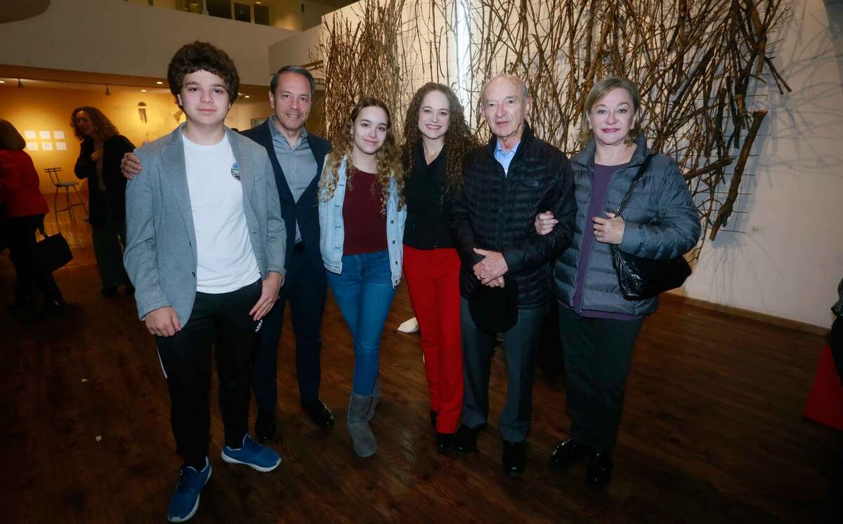 Mateo López, Fernando López, Verónica López, Verónica Elizondo, Fernando Elizondo y Verónica de Elizondo