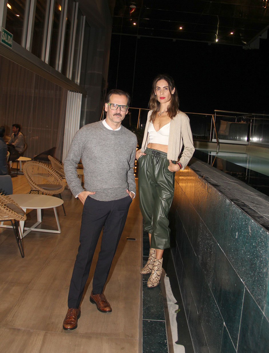 Óscar Naveja y Sofía Basave