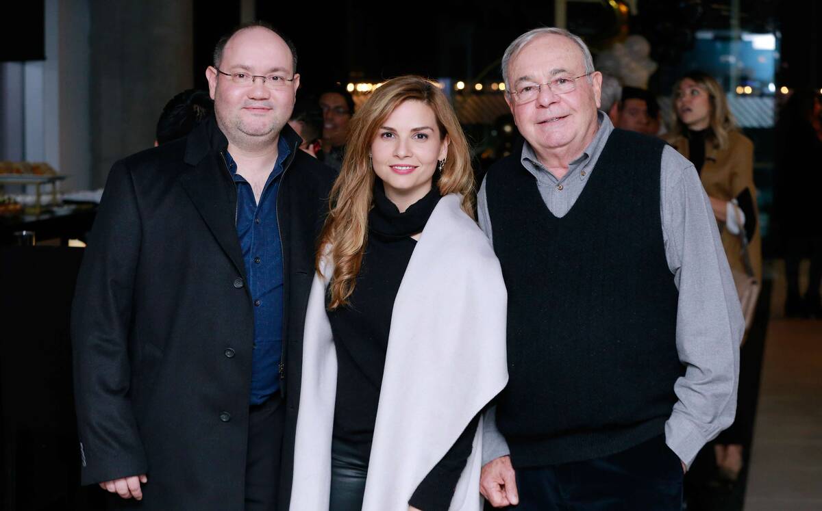 Ricardo Fausch, Ivonne Fausch y Emilio Fausch. Fotos: Daniel Saldívar