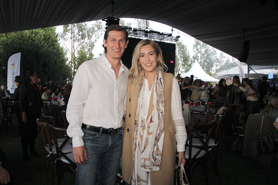 Ricardo Perret y Arlette Foglia.