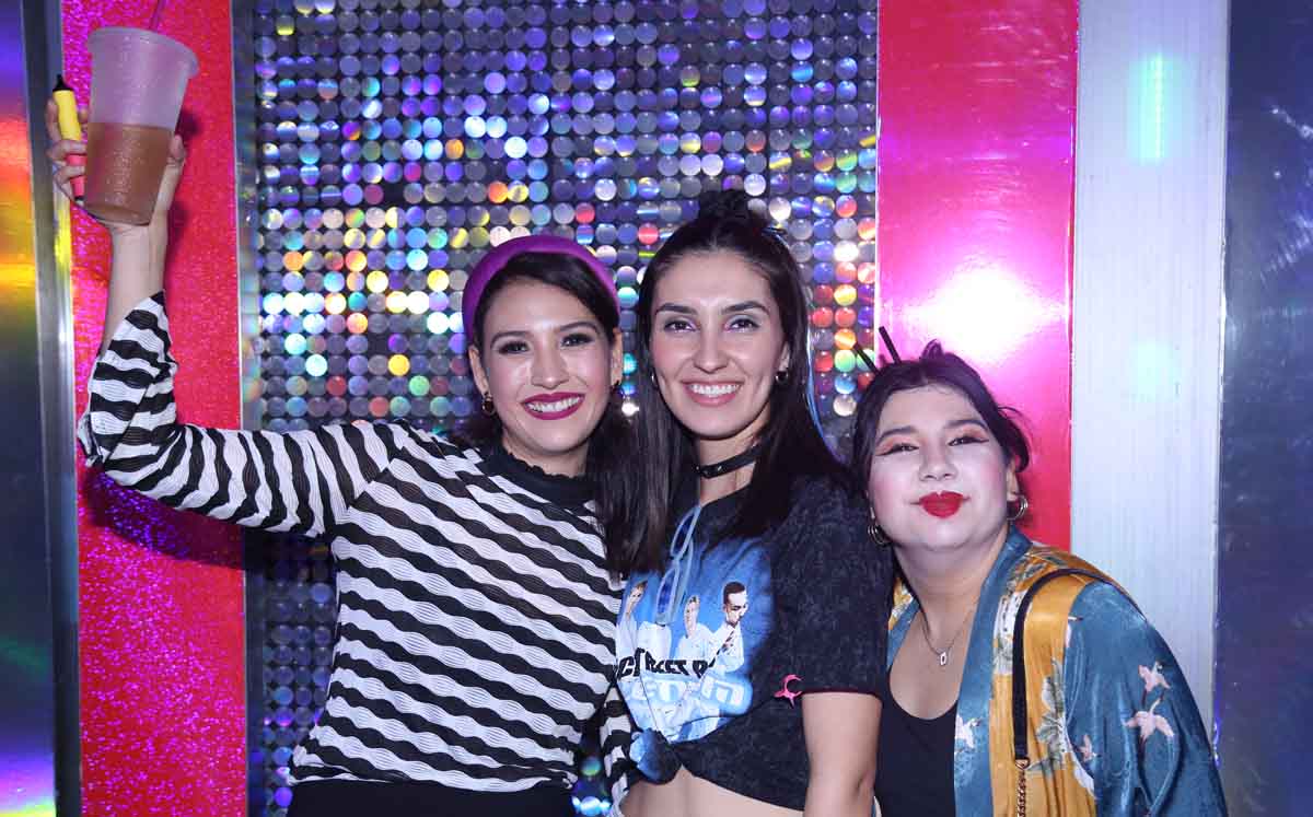 Luisa, María Sofía y Paola