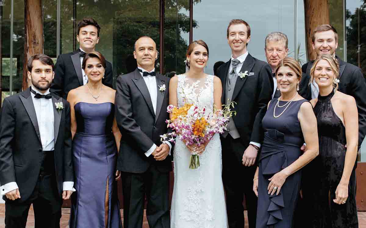 José Alberto González, Iñaki González, Malú Aranda, Alberto González, Malú González, Zachary Wood, Sandy Wood, Josh Wood y Joan Wood / Fotos: José Cha