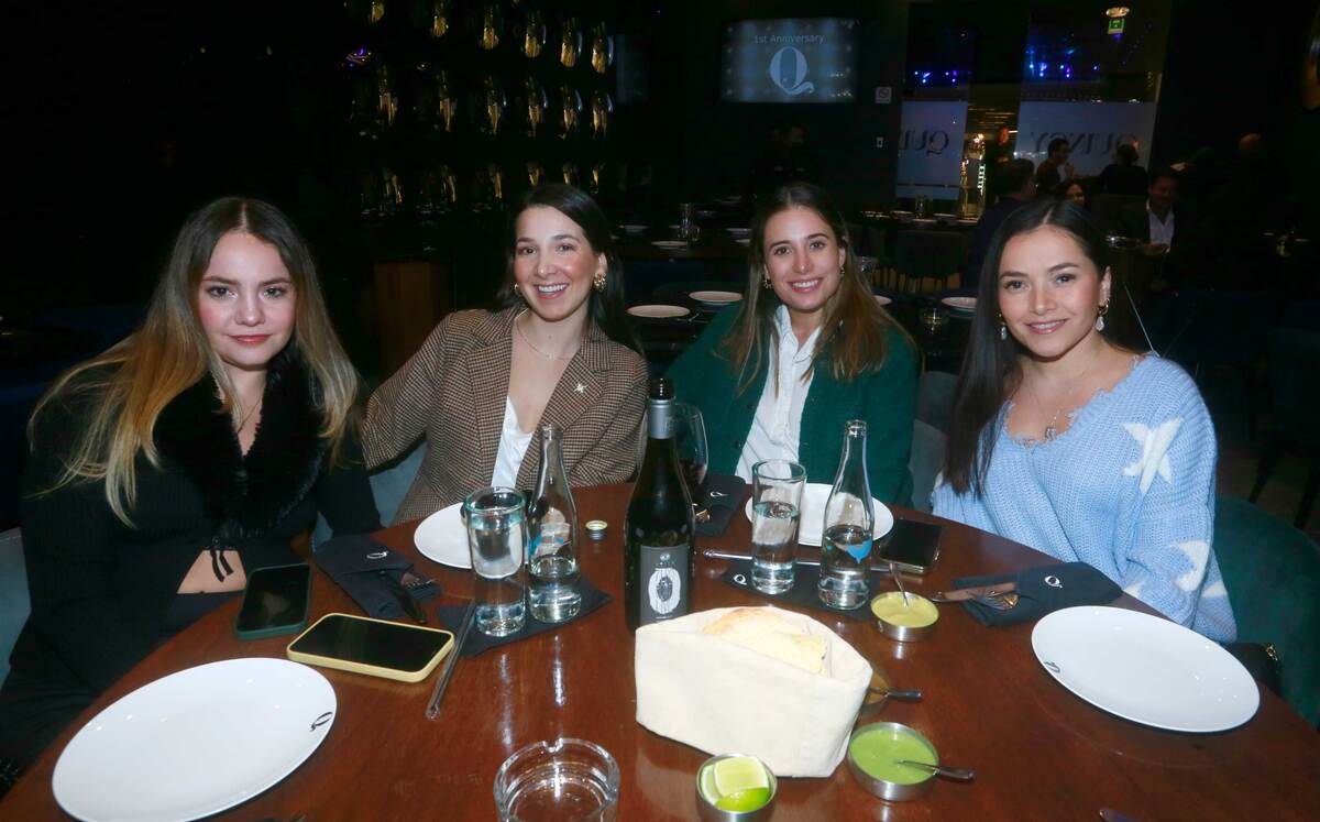 Andrea Ortiz, Elisa Gutiérrez, Katy De la Garza y Lu Muñoz. Fotos: Omar Valdez