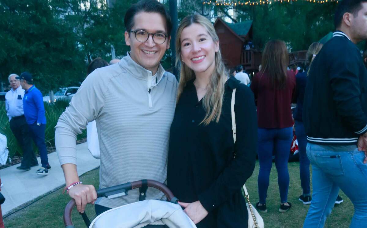 César Lizaola y Angie Elizondo de Lizaola