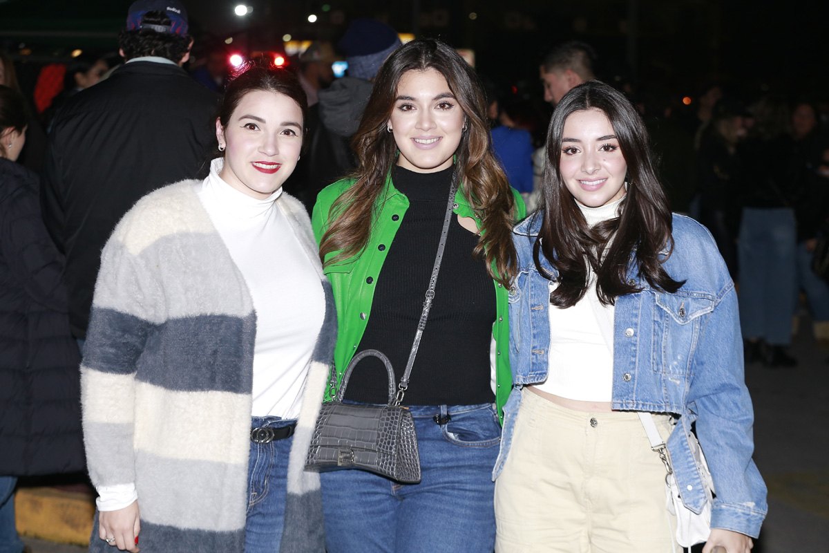 Chantel De la Garza, Lizzie De la Garza y Yissel Guajardo