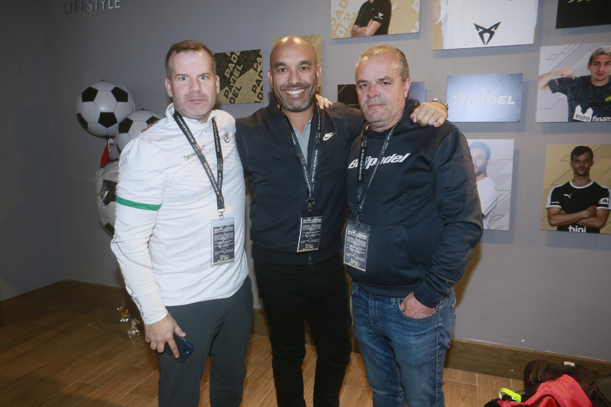 Daniel Gómez Junco, Adel Assad y Jorge Mañe