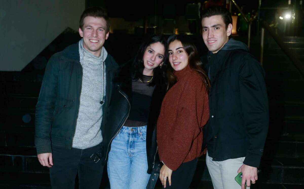 David Morones, Carolina García, Fernanda Ibarra y Raúl Garza