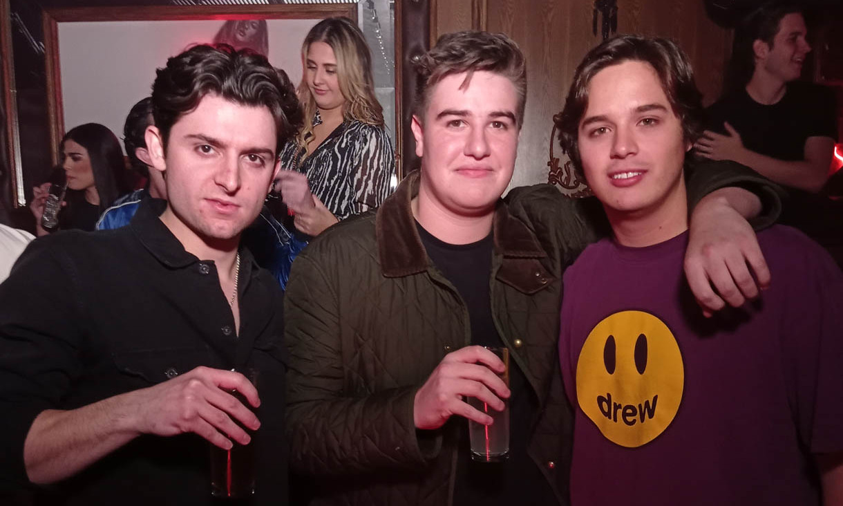 Diego Pérez, Pablo Fernández y José Manuel Lozano