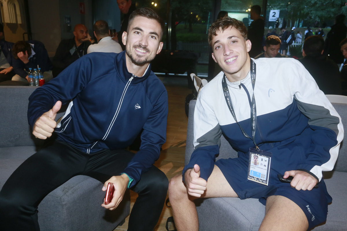 Emiliano Iriart y Marcos Córdoba