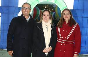 Federico Clariond, Maricarmen Martínez y Anabel Mellado. Fotos: Roberto Alvarado