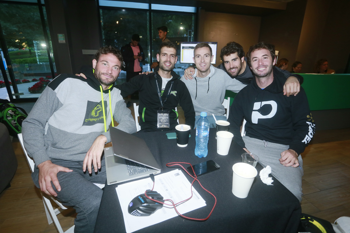 Geremis Escatena, Antón Sanz, Marc Kuliez, Teo Zapata y Tony Bueno
