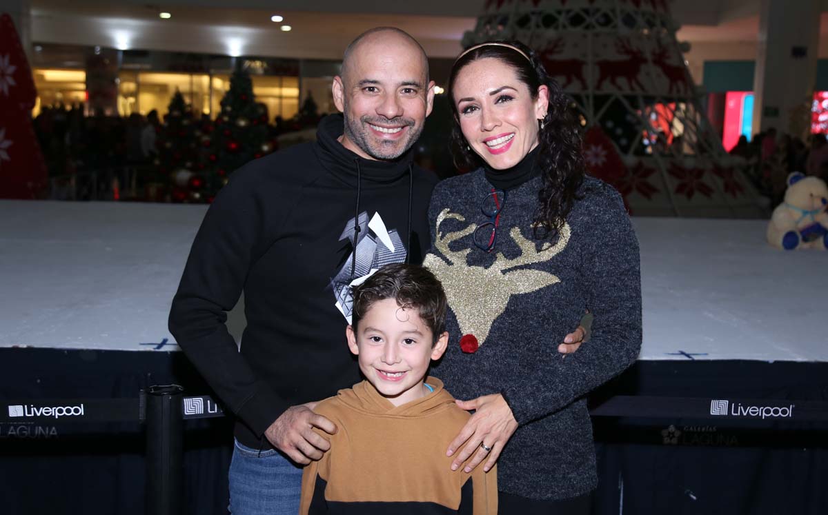 Jorge, Gabriel y Alejandra